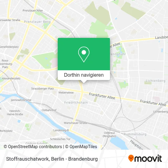 Stoffrauschatwork Karte