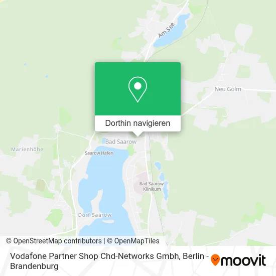 Vodafone Partner Shop Chd-Networks Gmbh Karte