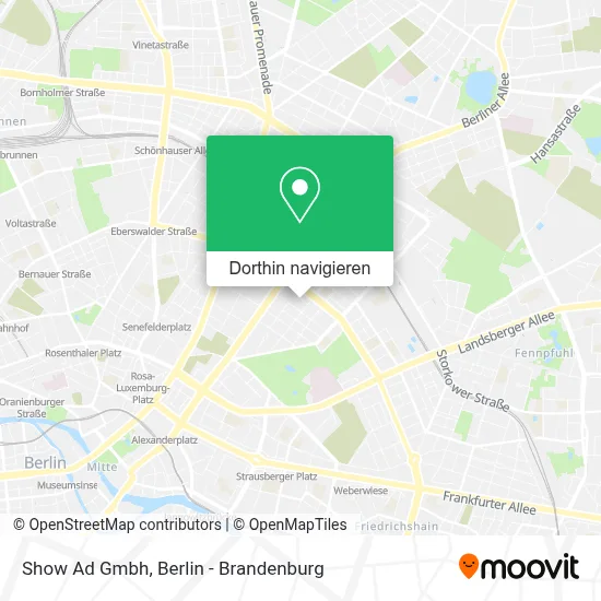 Show Ad Gmbh Karte