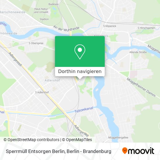 Sperrmüll Entsorgen Berlin Karte