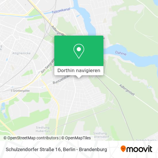 Schulzendorfer Straße 16 Karte