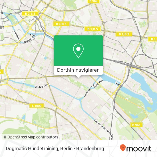 Dogmatic Hundetraining, Sorauer Straße 22 Karte