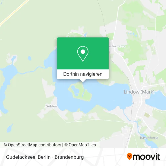 Gudelacksee Karte
