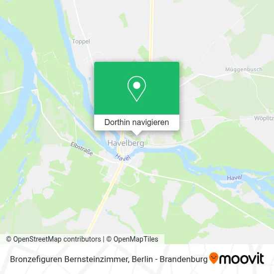 Bronzefiguren Bernsteinzimmer Karte