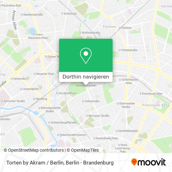 Torten by Akram / Berlin Karte