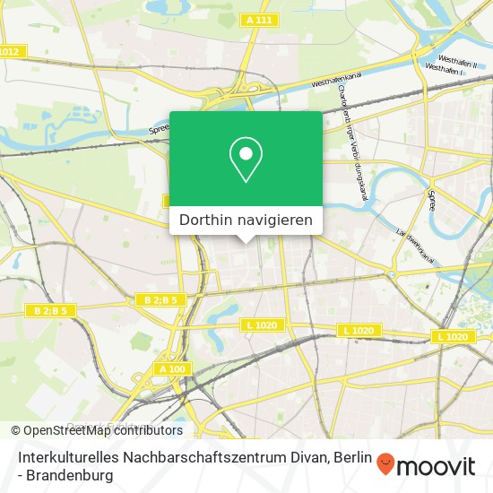 Interkulturelles Nachbarschaftszentrum Divan, Nehringstraße 26 Karte