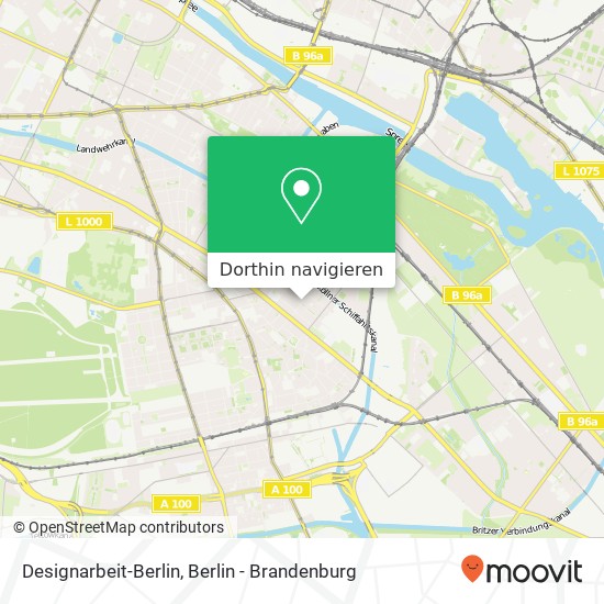 Designarbeit-Berlin, Roseggerstraße 35 Karte
