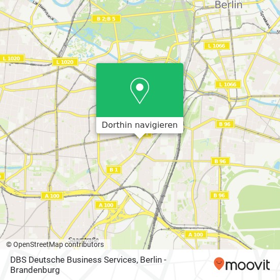 DBS Deutsche Business Services Karte