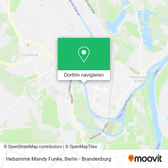 Hebamme Mandy Funke Karte