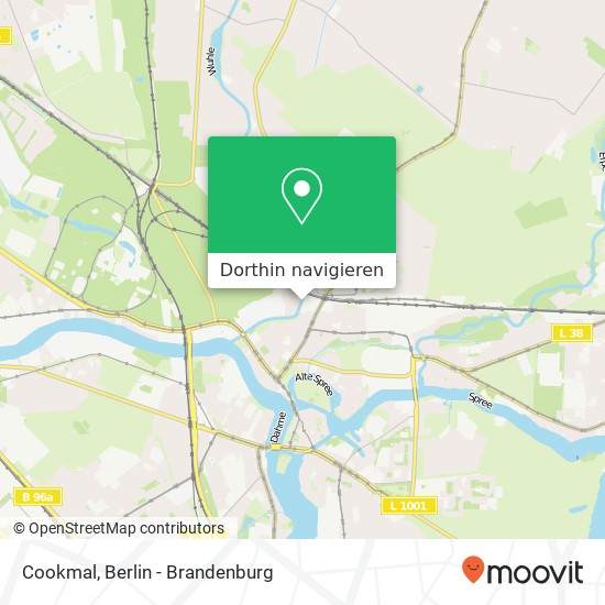 Cookmal, Köpenick, 12555 Berlin Karte