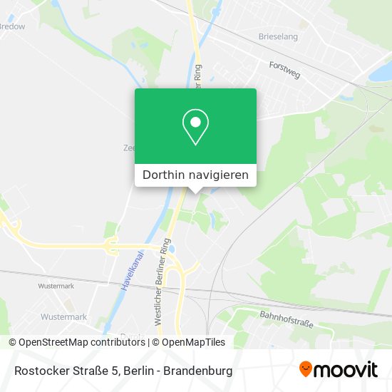Rostocker Straße 5 Karte