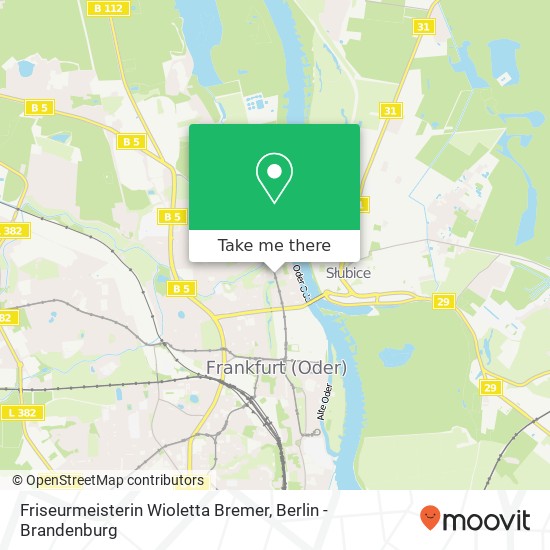 Friseurmeisterin Wioletta Bremer, Berliner Straße 42 Karte