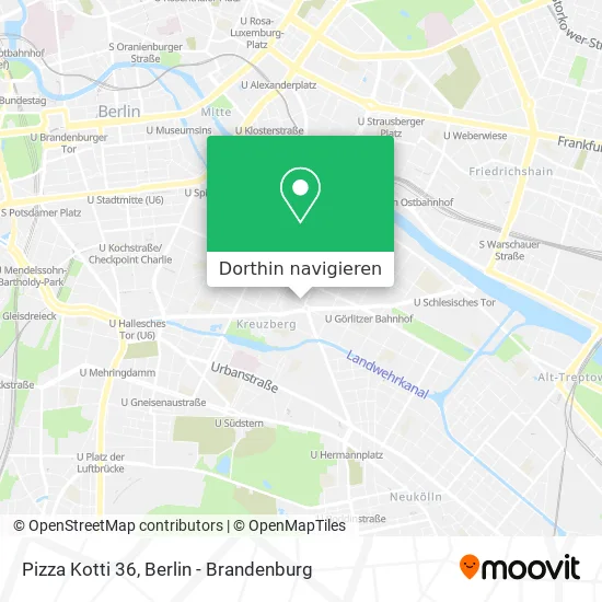 Pizza Kotti 36 Karte