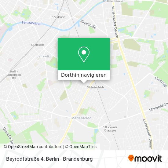 Beyrodtstraße 4 Karte