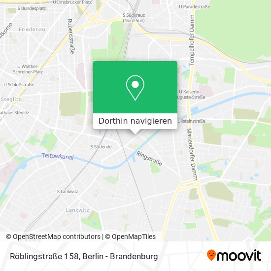 Röblingstraße 158 Karte