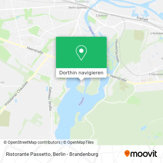 Ristorante Passetto Karte