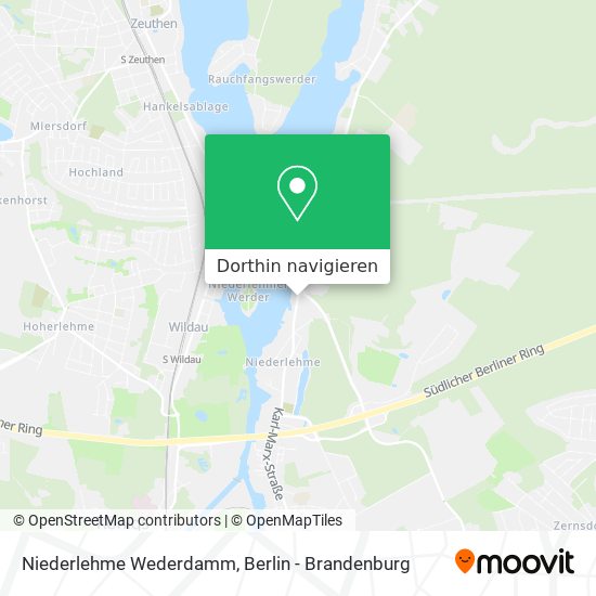 Niederlehme Wederdamm Karte