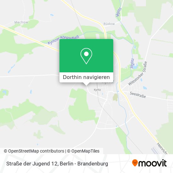 Straße der Jugend 12 Karte