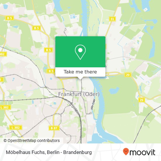 Möbelhaus Fuchs Karte