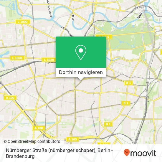 Nürnberger Straße (nürnberger schaper), Wilmersdorf, 10719 Berlin Karte