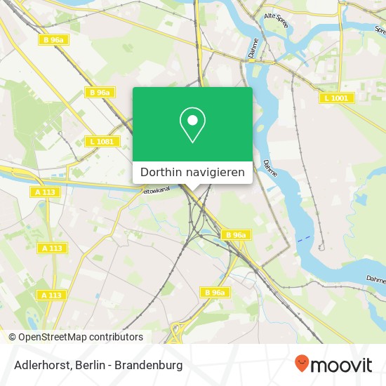 Adlerhorst, Grünau, 12527 Berlin Karte