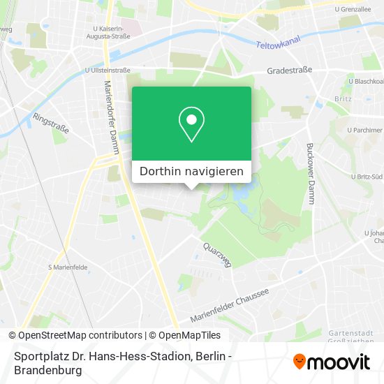 Sportplatz Dr. Hans-Hess-Stadion Karte