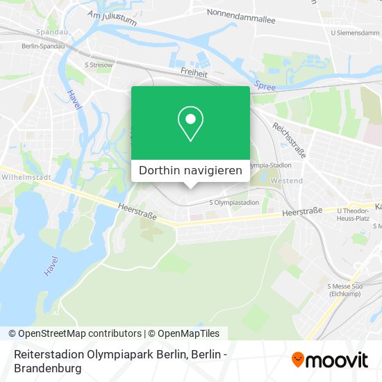 Reiterstadion Olympiapark Berlin Karte