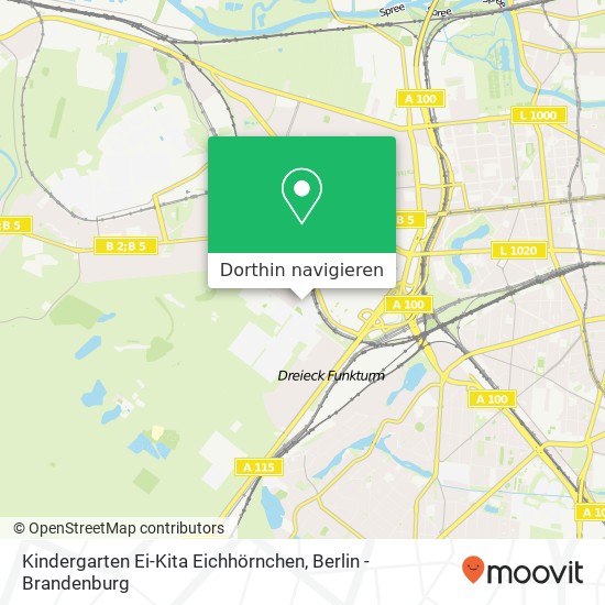 Kindergarten Ei-Kita Eichhörnchen, Harbigstraße 14 Karte