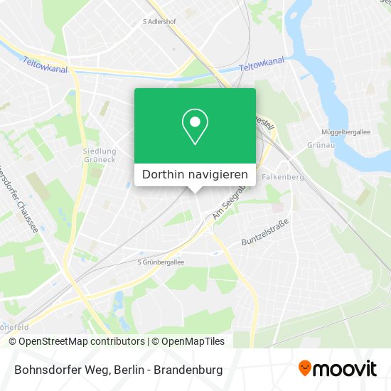 Bohnsdorfer Weg Karte