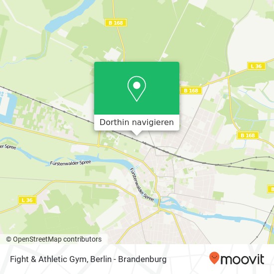 Fight & Athletic Gym, Julius-Pintsch-Ring 11 Karte