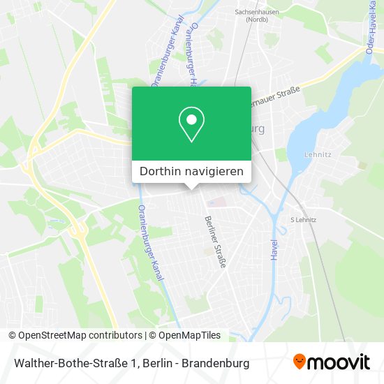 Walther-Bothe-Straße 1 Karte