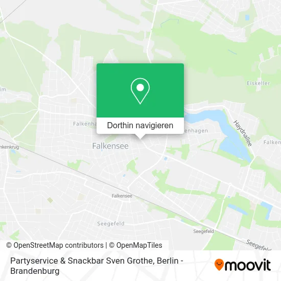 Partyservice & Snackbar Sven Grothe Karte