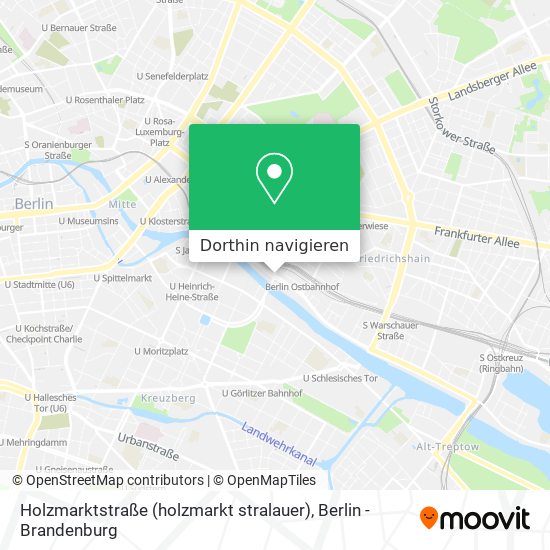 Holzmarktstraße (holzmarkt stralauer) Karte