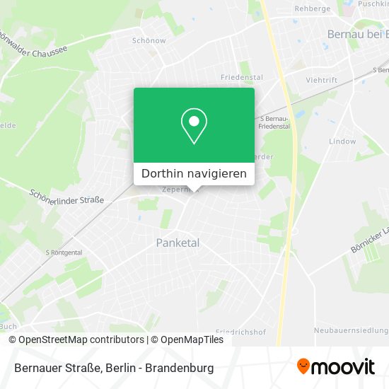 Bernauer Straße Karte