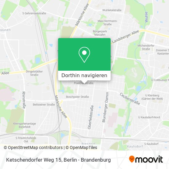 Ketschendorfer Weg 15 Karte