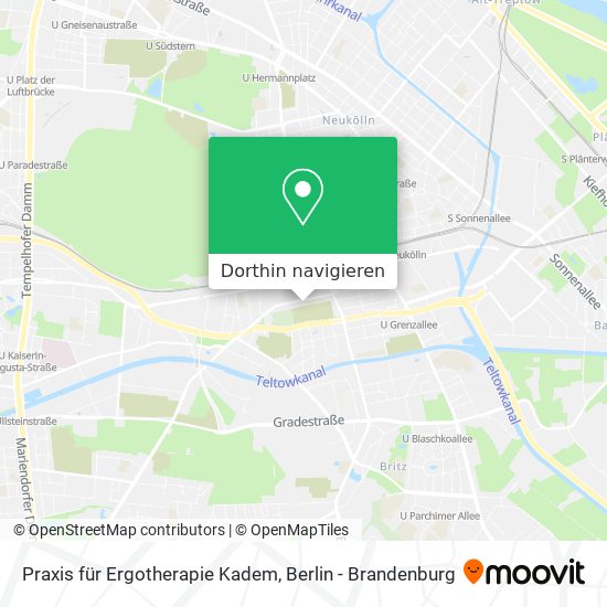 Praxis für Ergotherapie Kadem Karte