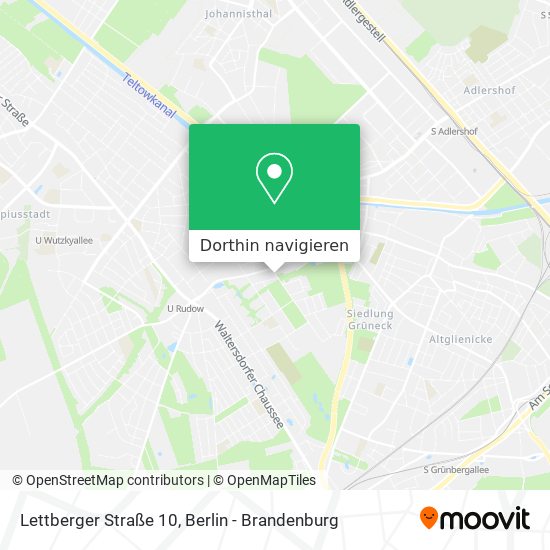 Lettberger Straße 10 Karte