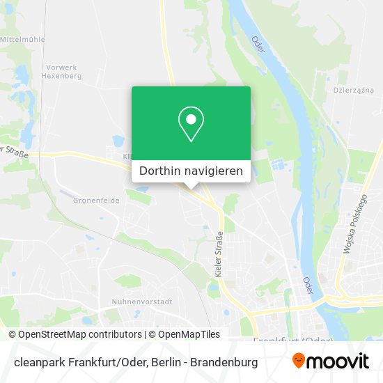 cleanpark Frankfurt/Oder Karte