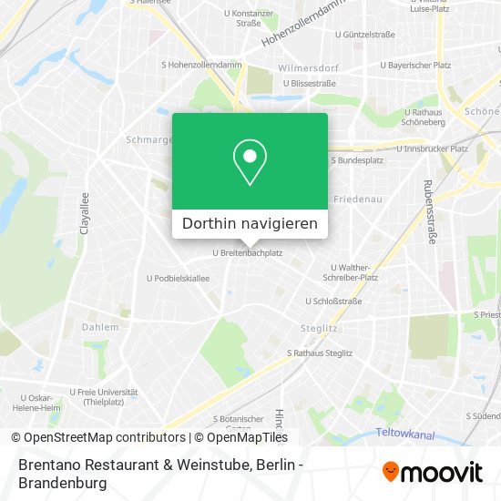 Brentano Restaurant & Weinstube Karte