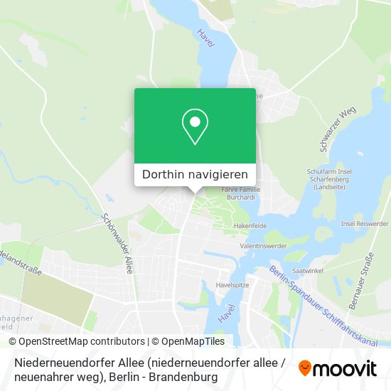 Niederneuendorfer Allee (niederneuendorfer allee / neuenahrer weg) Karte