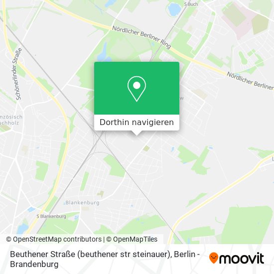Beuthener Straße (beuthener str steinauer) Karte