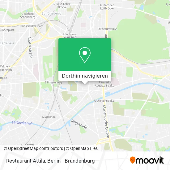 Restaurant Attila Karte