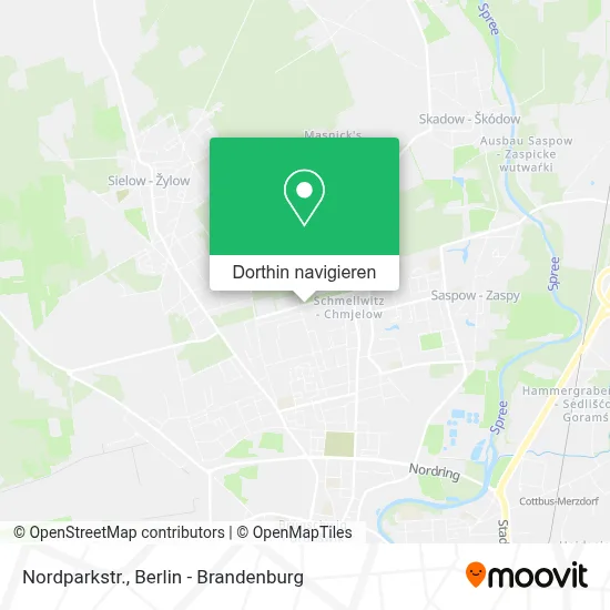 Nordparkstr. Karte