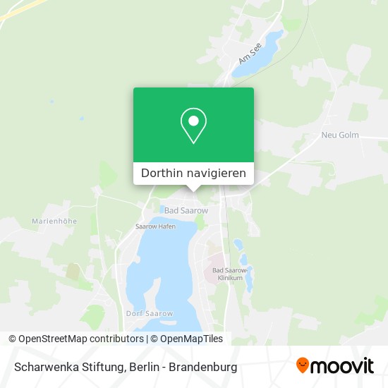 Scharwenka Stiftung Karte