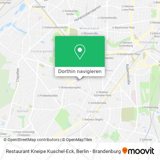 Restaurant Kneipe Kuschel-Eck Karte