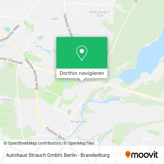 Autohaus Strauch GmbH Karte