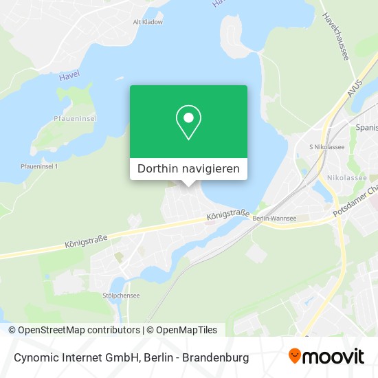 Cynomic Internet GmbH Karte