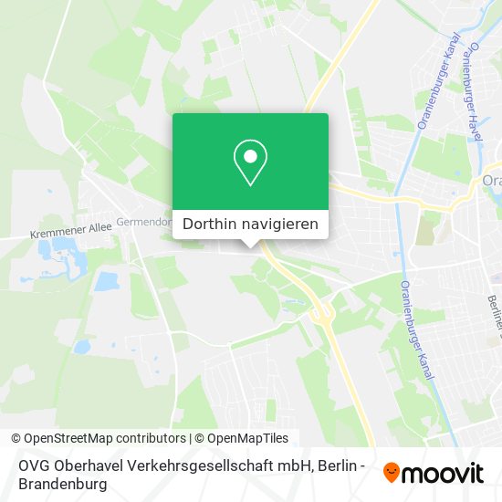 OVG Oberhavel Verkehrsgesellschaft mbH Karte