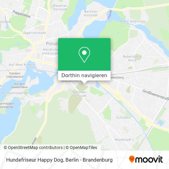 Hundefriseur Happy Dog Karte
