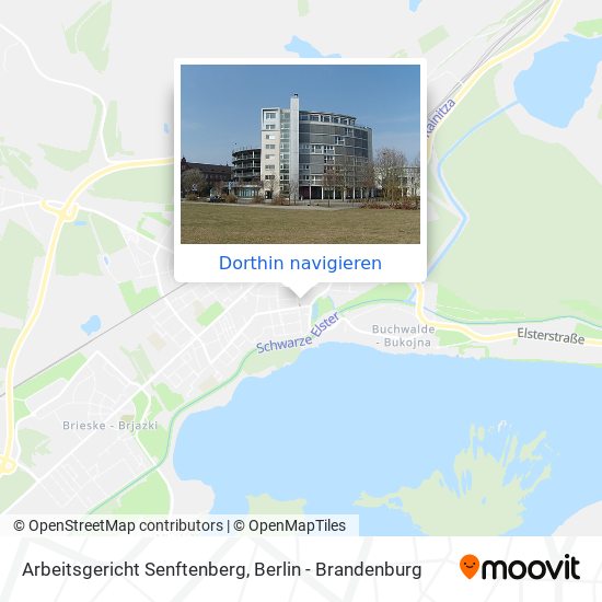 Arbeitsgericht Senftenberg Karte